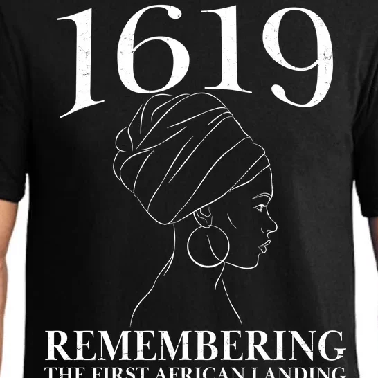 1619 Remembering the First African Landing Pajama Set