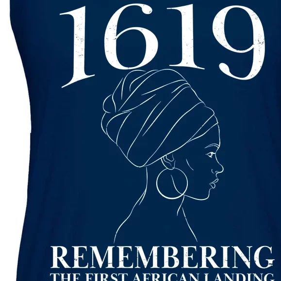 1619 Remembering the First African Landing Ladies Essential Flowy Tank