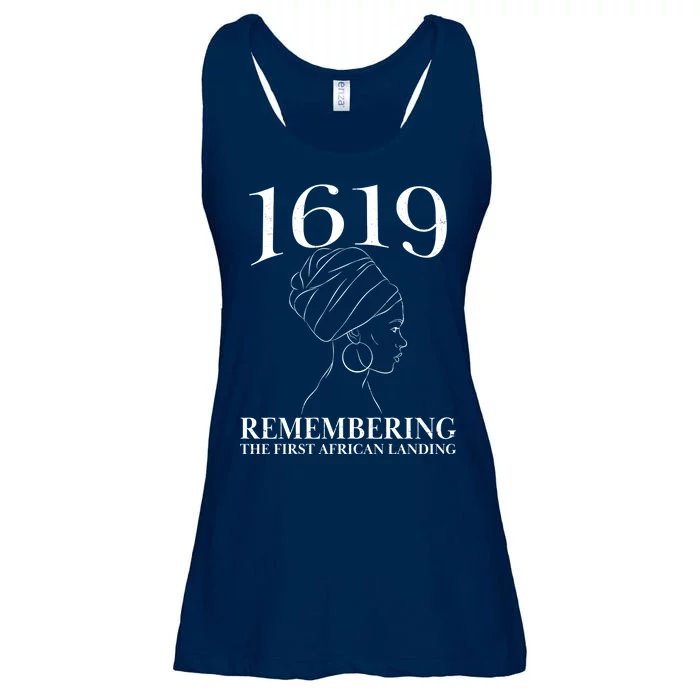 1619 Remembering the First African Landing Ladies Essential Flowy Tank