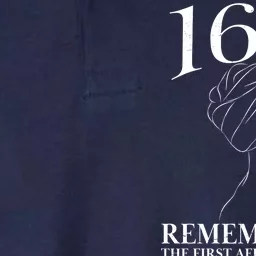 1619 Remembering the First African Landing Softstyle Adult Sport Polo