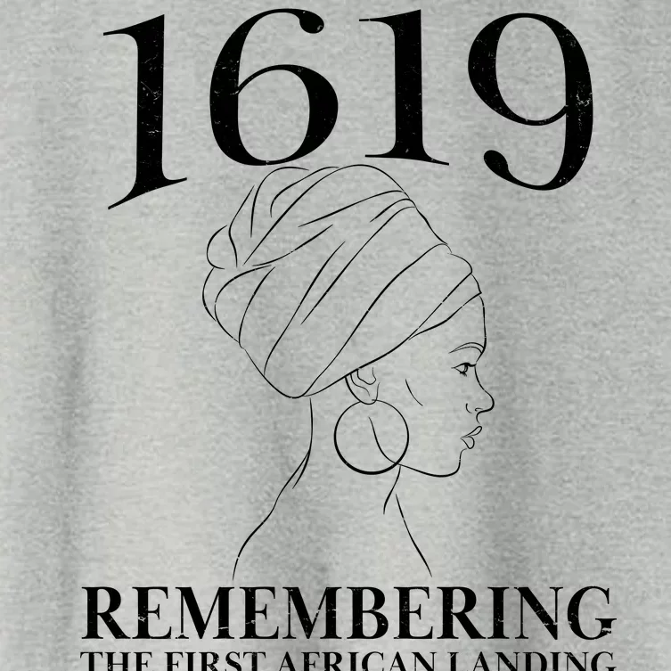 1619 Remembering the First African Landing Women's Crop Top Tee