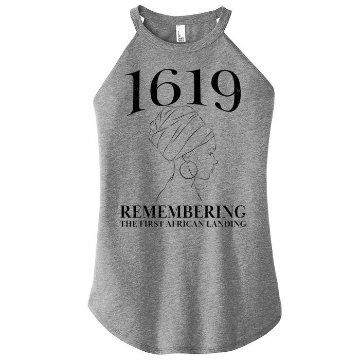 1619 Remembering the First African Landing Women’s Perfect Tri Rocker Tank