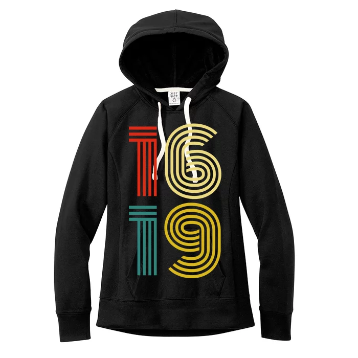 1619 Vintage Retro Women's Fleece Hoodie