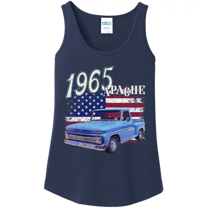 1965 65 Apache Stepside Ladies Essential Tank