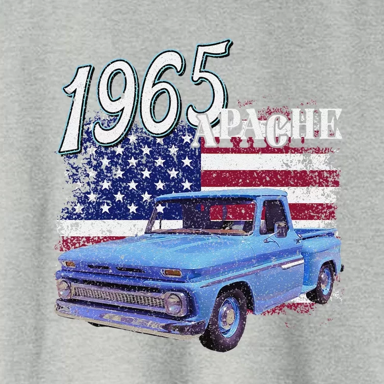 1965 65 Apache Stepside Women's Crop Top Tee