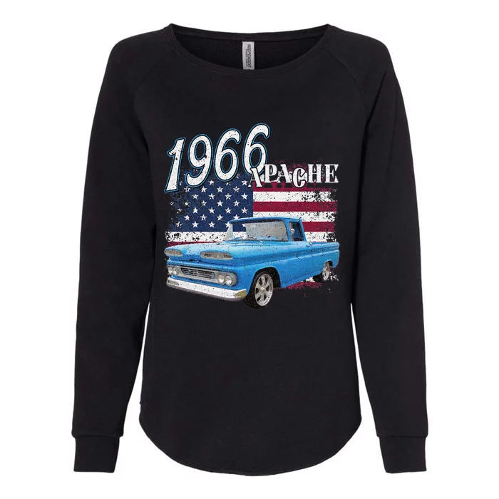 1966 66 Apache Stepside Womens California Wash Sweatshirt