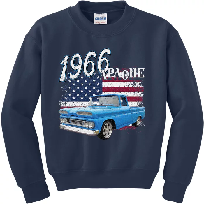 1966 66 Apache Stepside Kids Sweatshirt