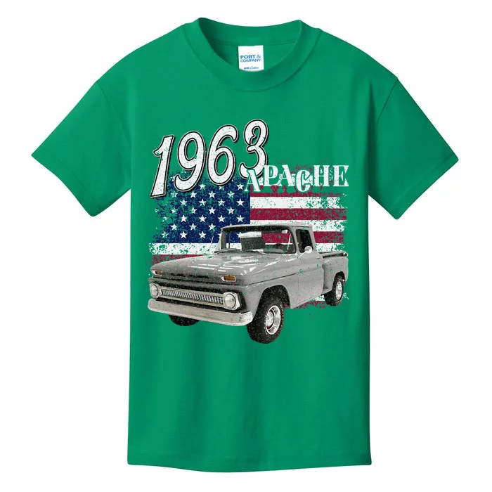 1963 63 Apache Stepside Kids T-Shirt