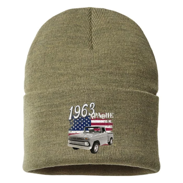 1963 63 Apache Stepside Sustainable Knit Beanie