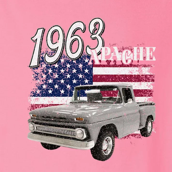 1963 63 Apache Stepside Toddler Long Sleeve Shirt