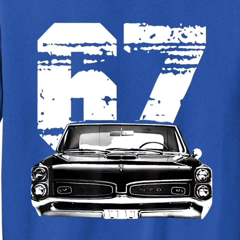 1967 67 Gto Classic Car Old School Muscle Car Tall Sweatshirt