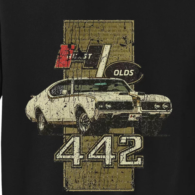 1969 69 Olds 442 Muscle Car Sweatshirt