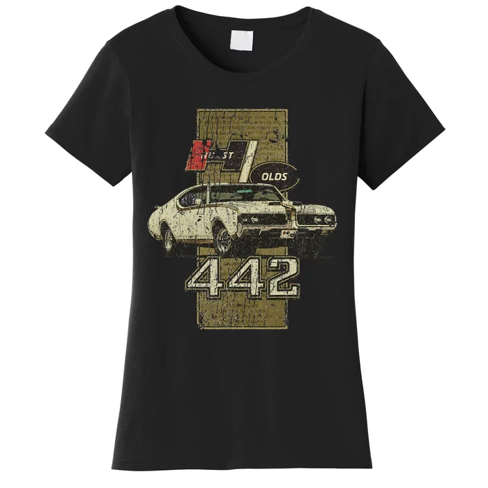 1969 69 Olds 442 Muscle Car Women's T-Shirt