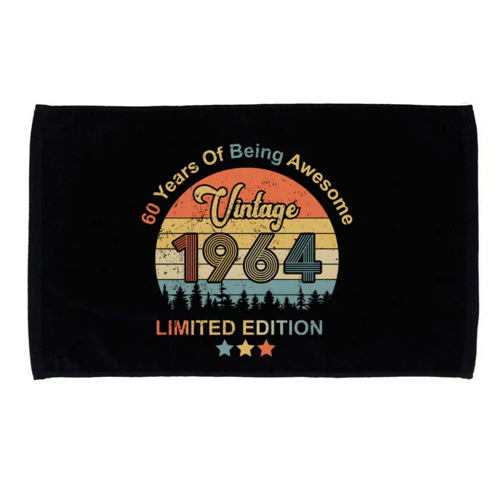 1964 60 Years Of Being Awesome 1964 Birthday Microfiber Hand Towel