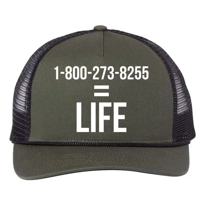 18002738255 Equals Life Retro Rope Trucker Hat Cap