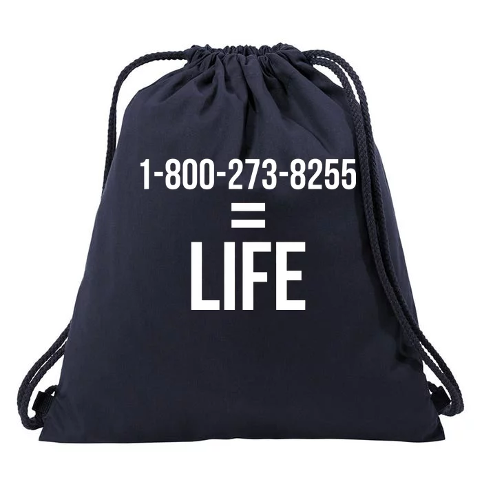 18002738255 Equals Life Drawstring Bag