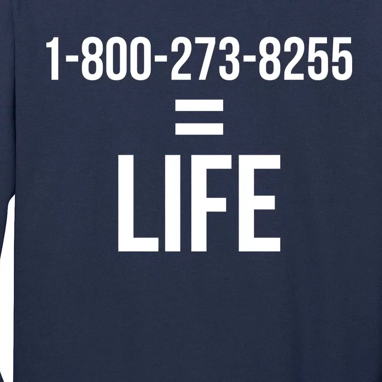 18002738255 Equals Life Tall Long Sleeve T-Shirt