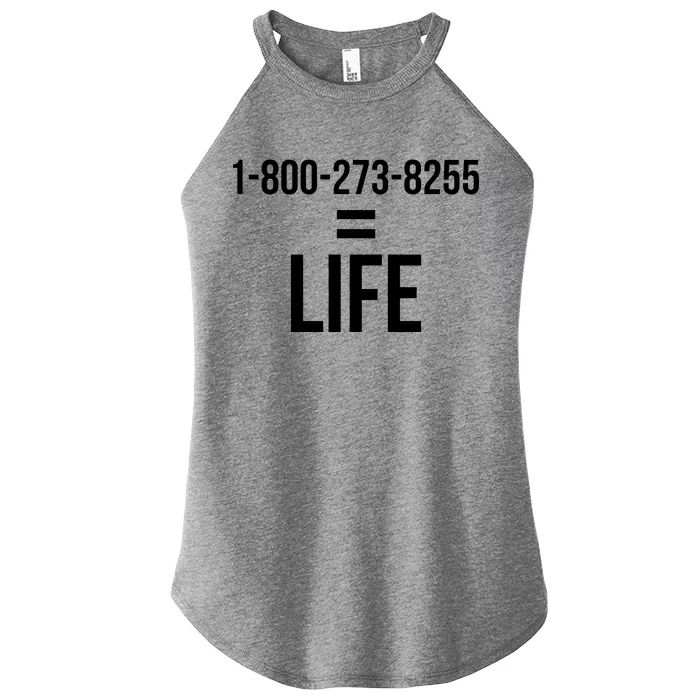 18002738255 Equals Life Women’s Perfect Tri Rocker Tank