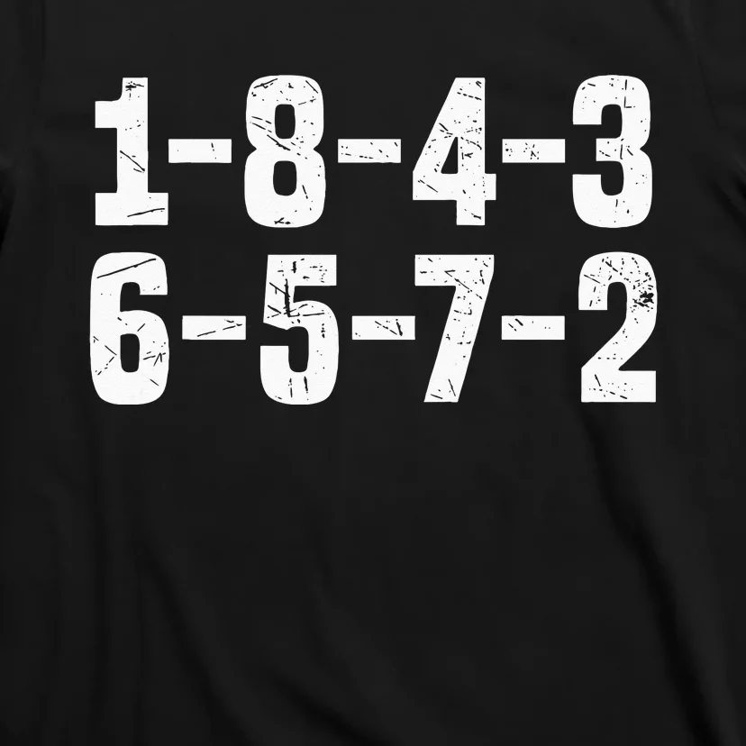 1 8 4 3 6 5 7 2 Firing Order T-Shirt