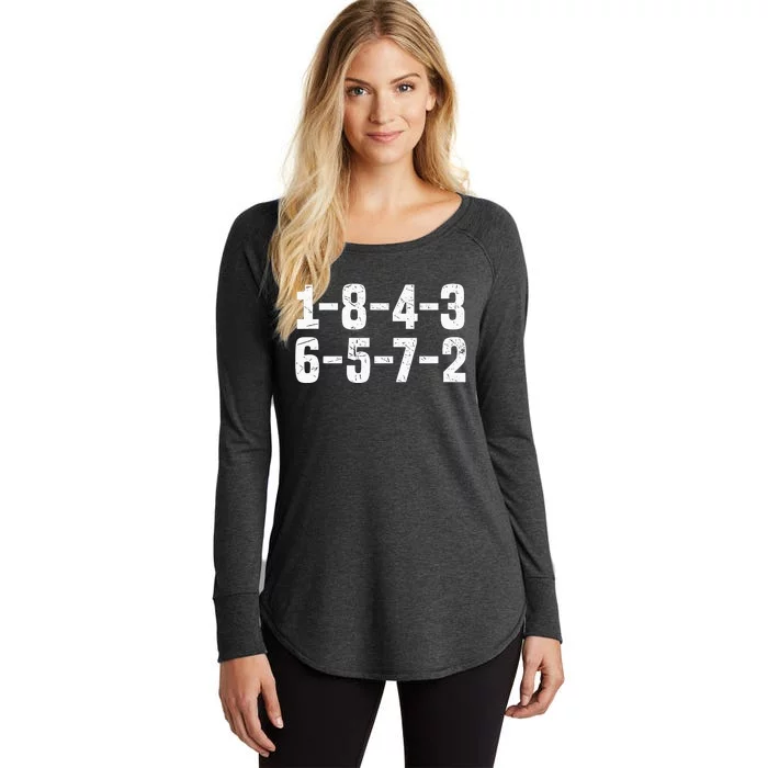 1 8 4 3 6 5 7 2 Firing Order Women's Perfect Tri Tunic Long Sleeve Shirt