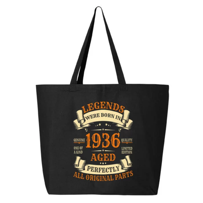 1936 88th Birthday Gift Turning 88 Years Old 25L Jumbo Tote