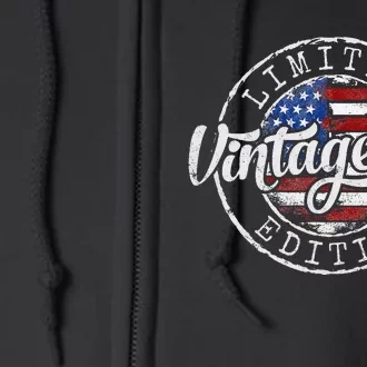 1944 80th Birthday Gifts 80 Year Old Full Zip Hoodie