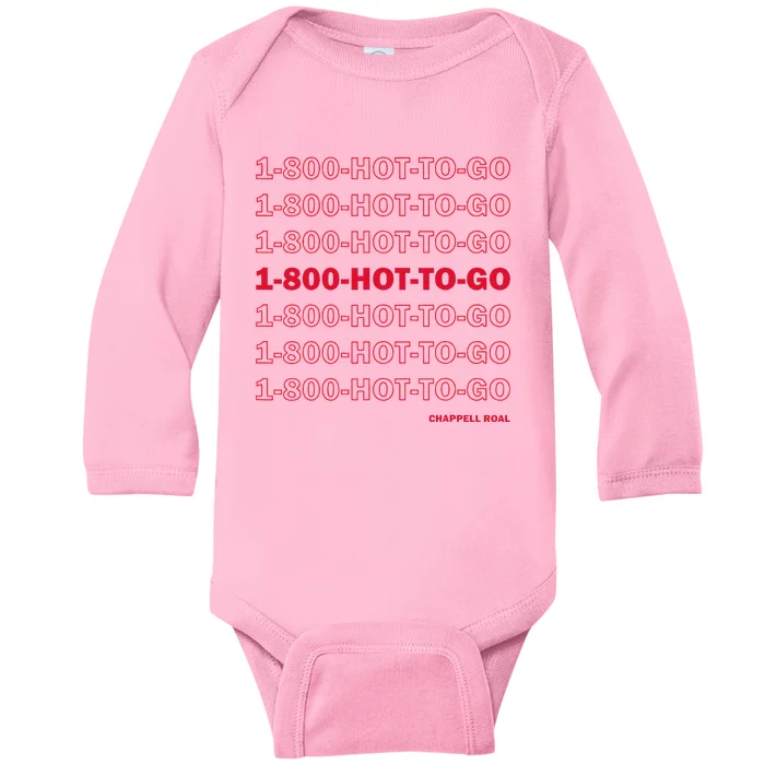 1 800 Hot To Go Chappel Roan Baby Long Sleeve Bodysuit