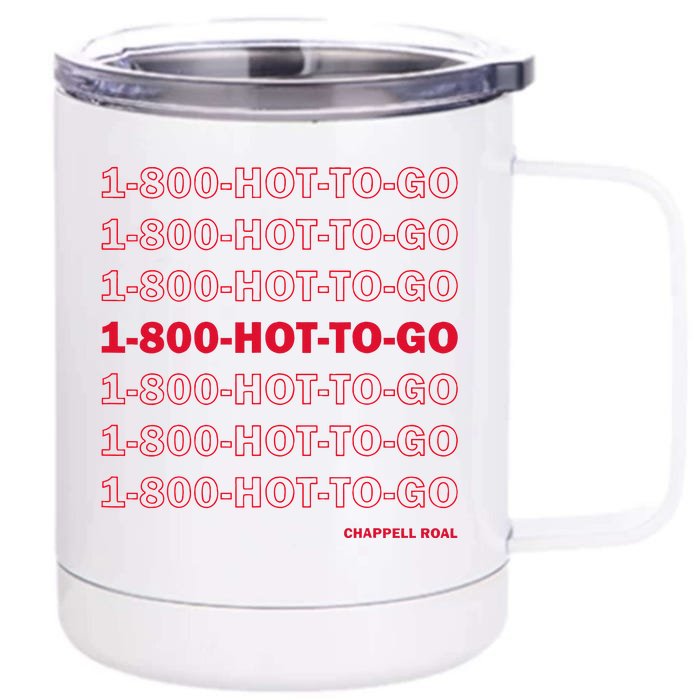 1 800 Hot To Go Chappel Roan Front & Back 12oz Stainless Steel Tumbler Cup