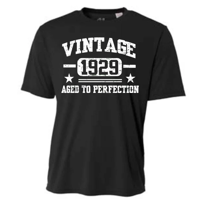 1929 Vintage Aged To Perfection Birthday Gift Cooling Performance Crew T-Shirt