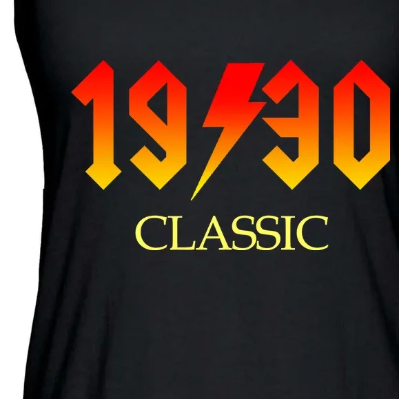 1930 Classic Rock 90th Birthday Ladies Essential Flowy Tank