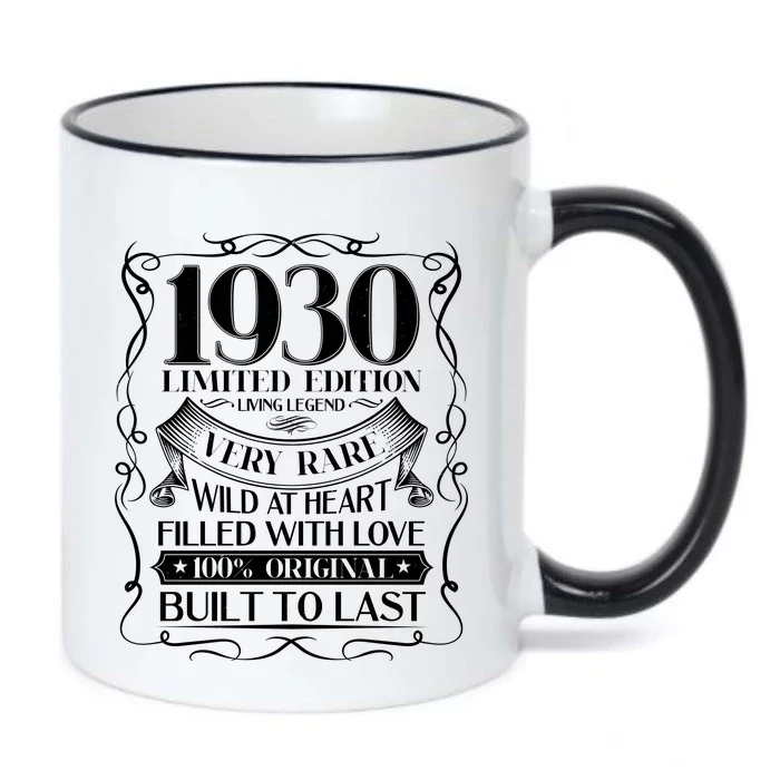 1930 Rare Limited Edition Legend 90th Birthday Black Color Changing Mug