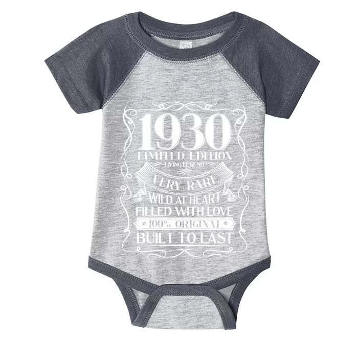 1930 Rare Limited Edition Legend 90th Birthday Infant Baby Jersey Bodysuit