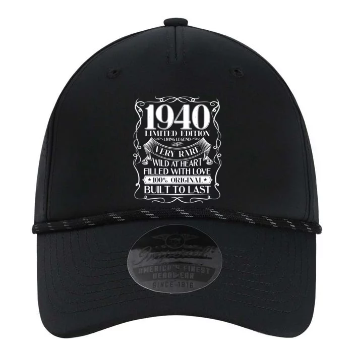 1940 Rare Limited Edition Legend 80th Birthday Performance The Dyno Cap