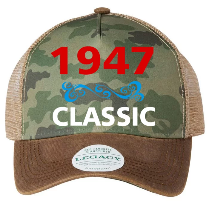 1947 Classic Birthday Gift Legacy Tie Dye Trucker Hat