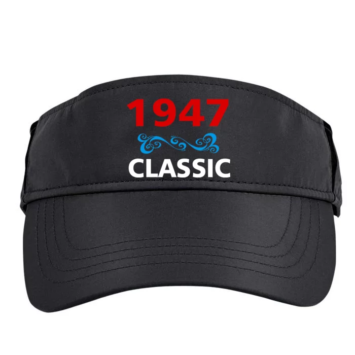 1947 Classic Birthday Gift Adult Drive Performance Visor