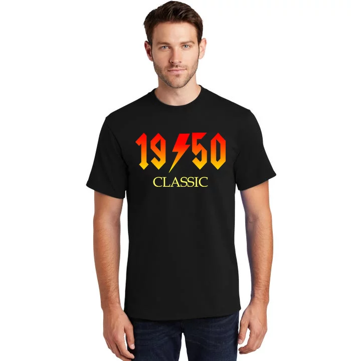 1950 Classic Rock 70th Birthday Tall T-Shirt