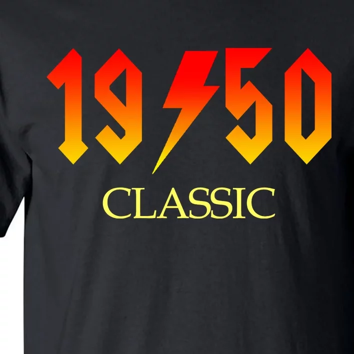 1950 Classic Rock 70th Birthday Tall T-Shirt