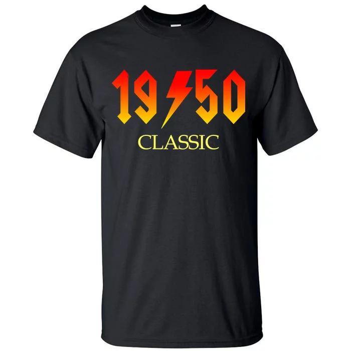 1950 Classic Rock 70th Birthday Tall T-Shirt