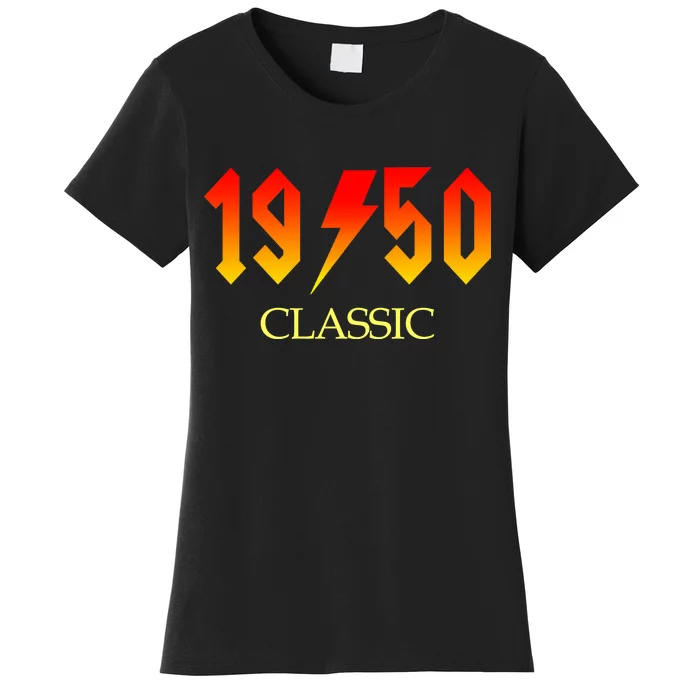 1950 Classic Rock 70th Birthday Women's T-Shirt