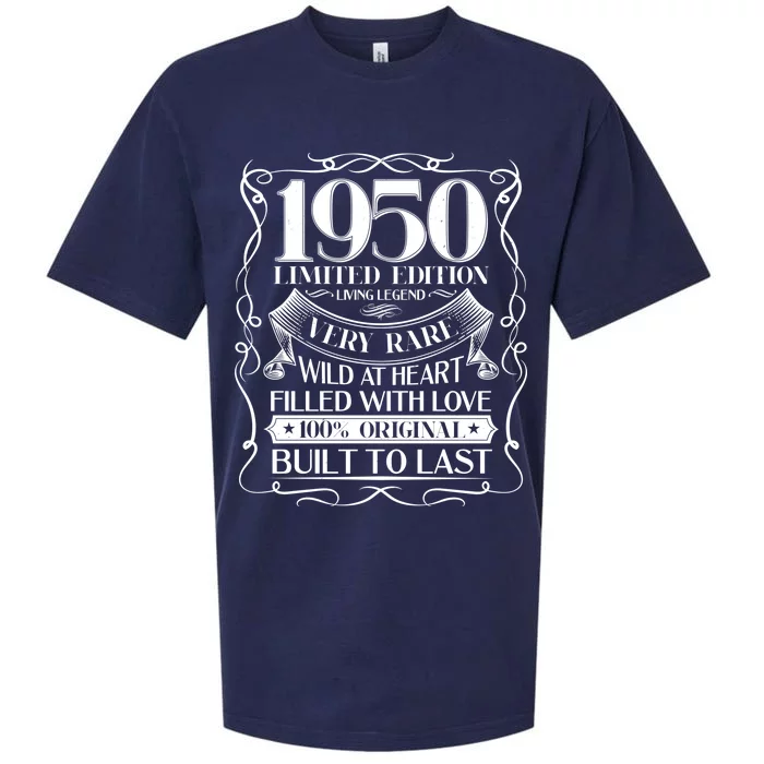 1950 Rare Limited Edition Legend 70th Birthday Sueded Cloud Jersey T-Shirt