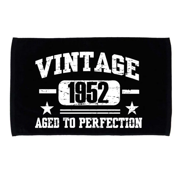 1952 Vintage Aged To Perfection Birthday Gift Microfiber Hand Towel