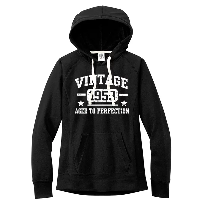 1959 Vintage Aged To Perfection Birthday Gift Women's Fleece Hoodie