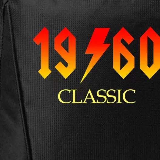 1960 Classic Rock 60th Birthday City Backpack