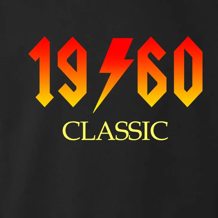 1960 Classic Rock 60th Birthday Toddler Hoodie