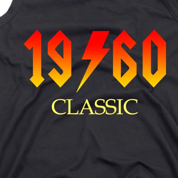 1960 Classic Rock 60th Birthday Tank Top