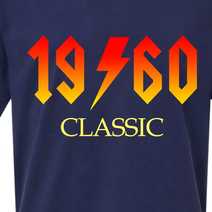 1960 Classic Rock 60th Birthday Sueded Cloud Jersey T-Shirt