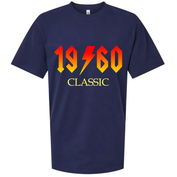 1960 Classic Rock 60th Birthday Sueded Cloud Jersey T-Shirt