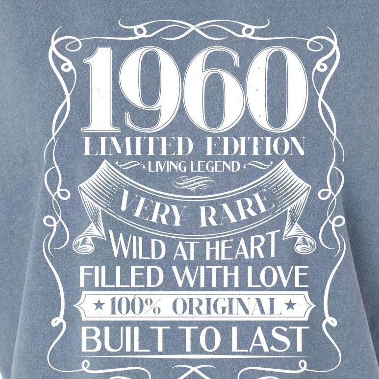 1960 Rare Limited Edition Legend 60th Birthday Garment-Dyed Women's Muscle Tee