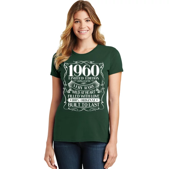 1960 Rare Limited Edition Legend 60th Birthday Women's T-Shirt