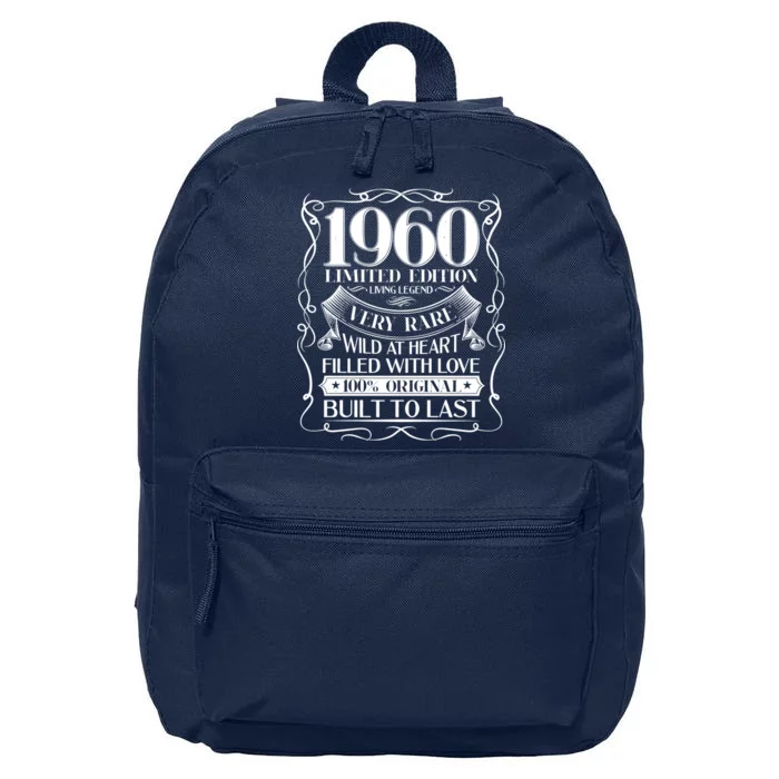 1960 Rare Limited Edition Legend 60th Birthday 16 in Basic Backpack